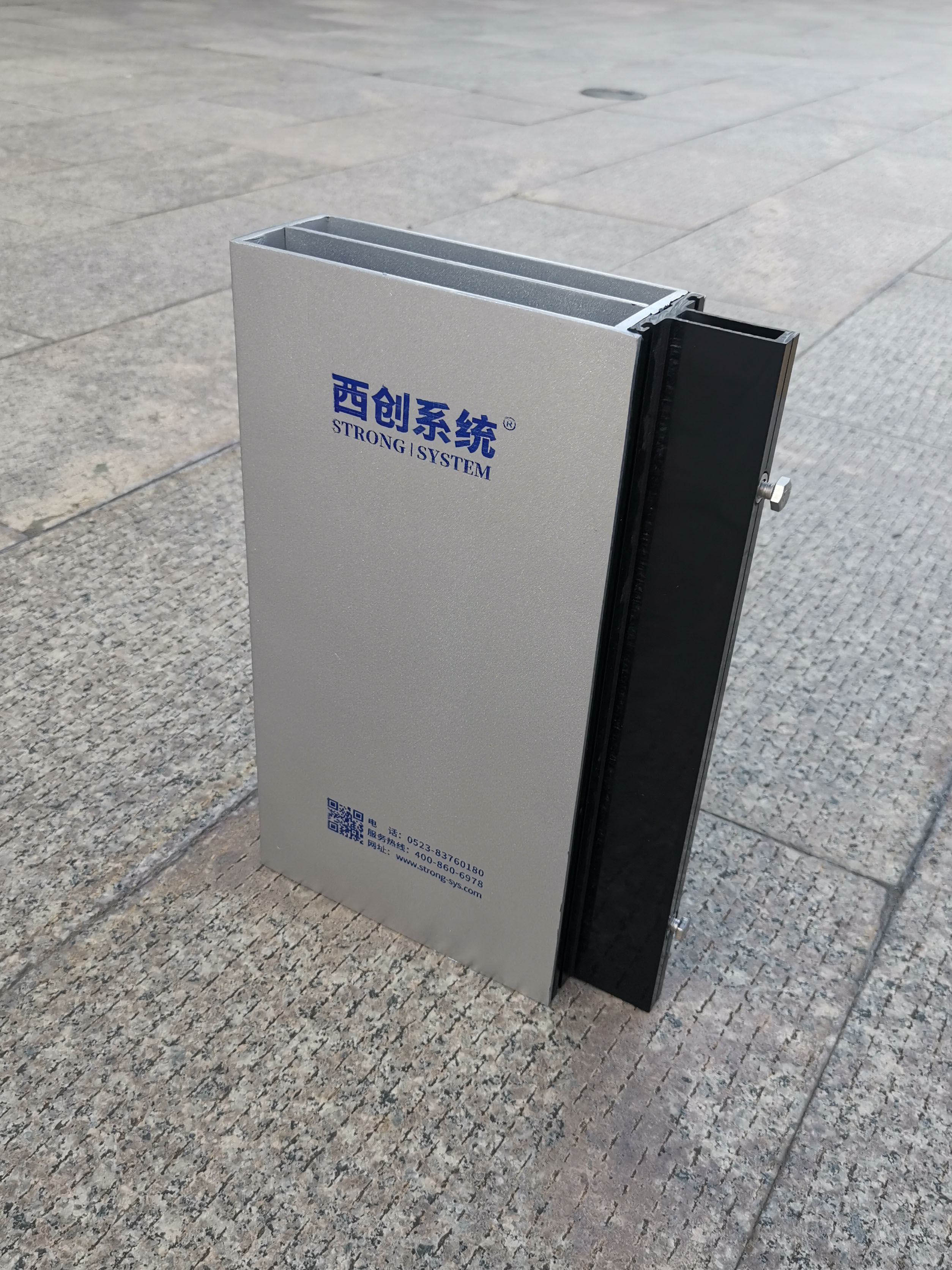 西創系統精致鋼直角鋼直角方管幕墻90度方鋼