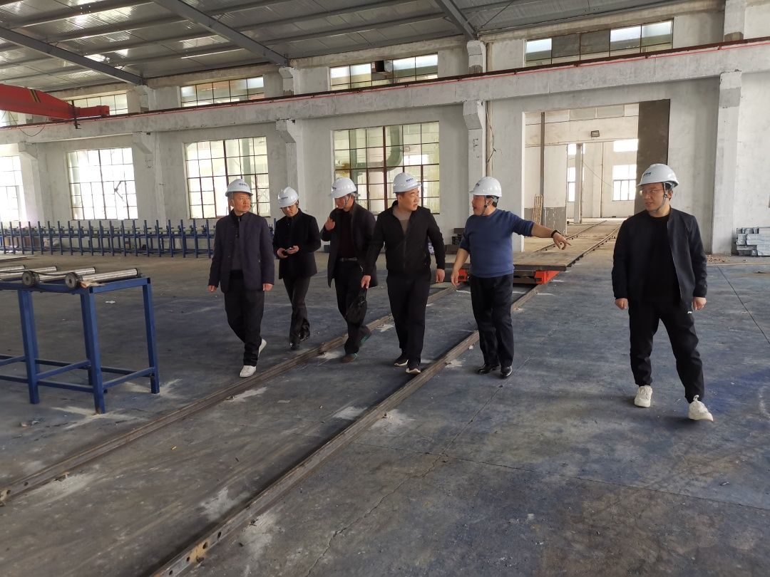 東臺市五烈鎮政府領導蒞臨西創系統調研指導工作(圖8)