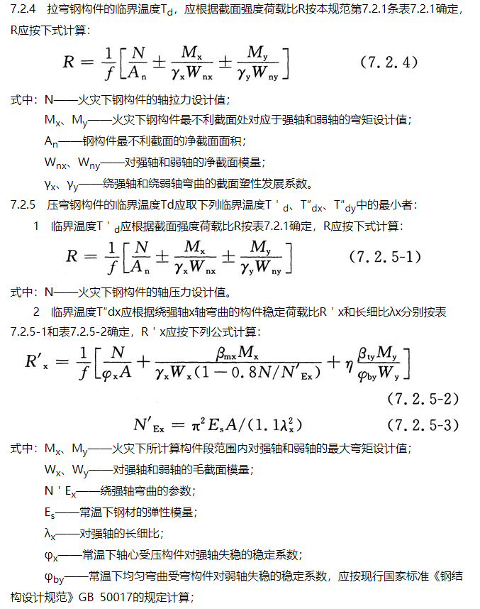 規范條文 | 建筑鋼結構防火規范(圖11)
