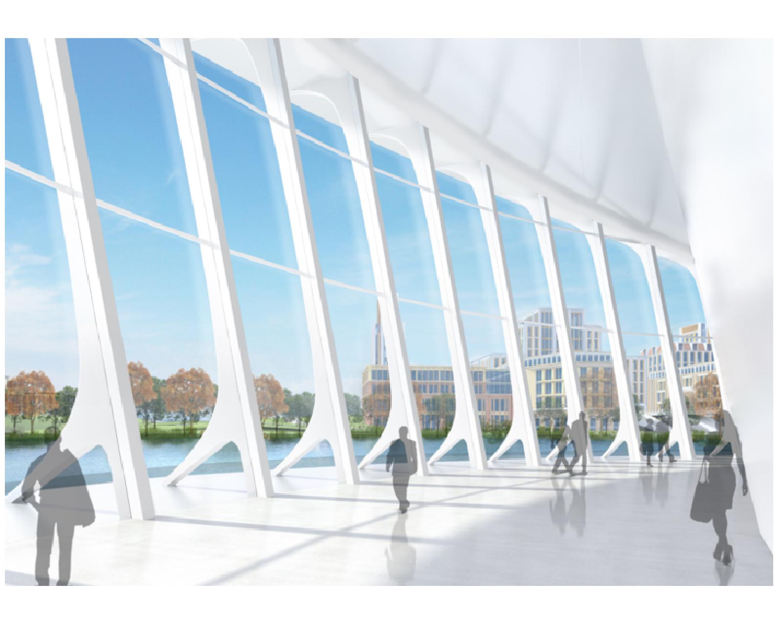 華為上海青浦研發生產基地精制鋼螃蟹爪變量鋼柱方案圖 - 西創系統(圖4) 華為上海青浦研發生產基地精制鋼螃蟹爪變量鋼柱方案圖 - 西創系統(圖4)