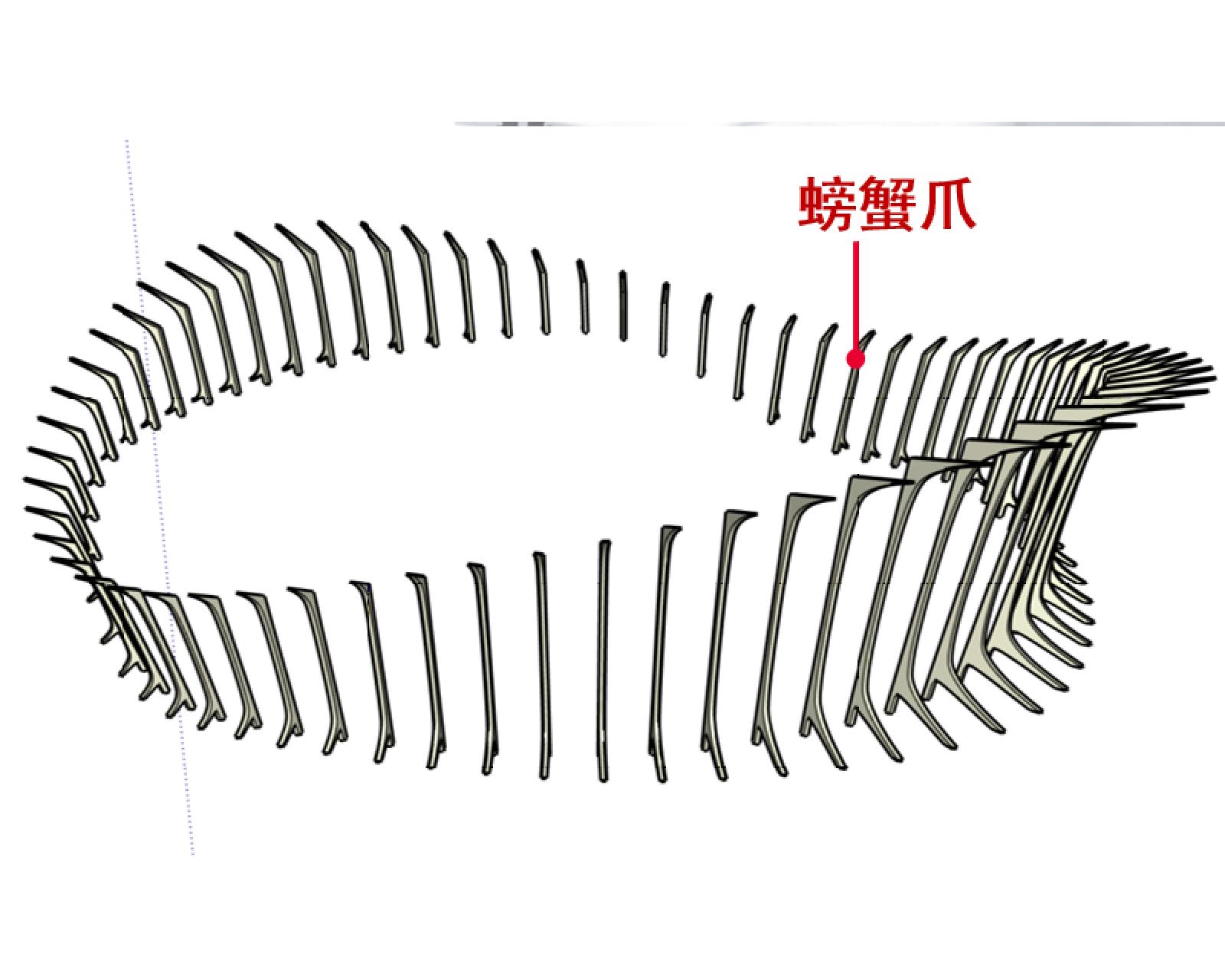 華為上海青浦研發生產基地精制鋼螃蟹爪變量鋼柱方案圖 - 西創系統(圖5) 華為上海青浦研發生產基地精制鋼螃蟹爪變量鋼柱方案圖 - 西創系統(圖5)